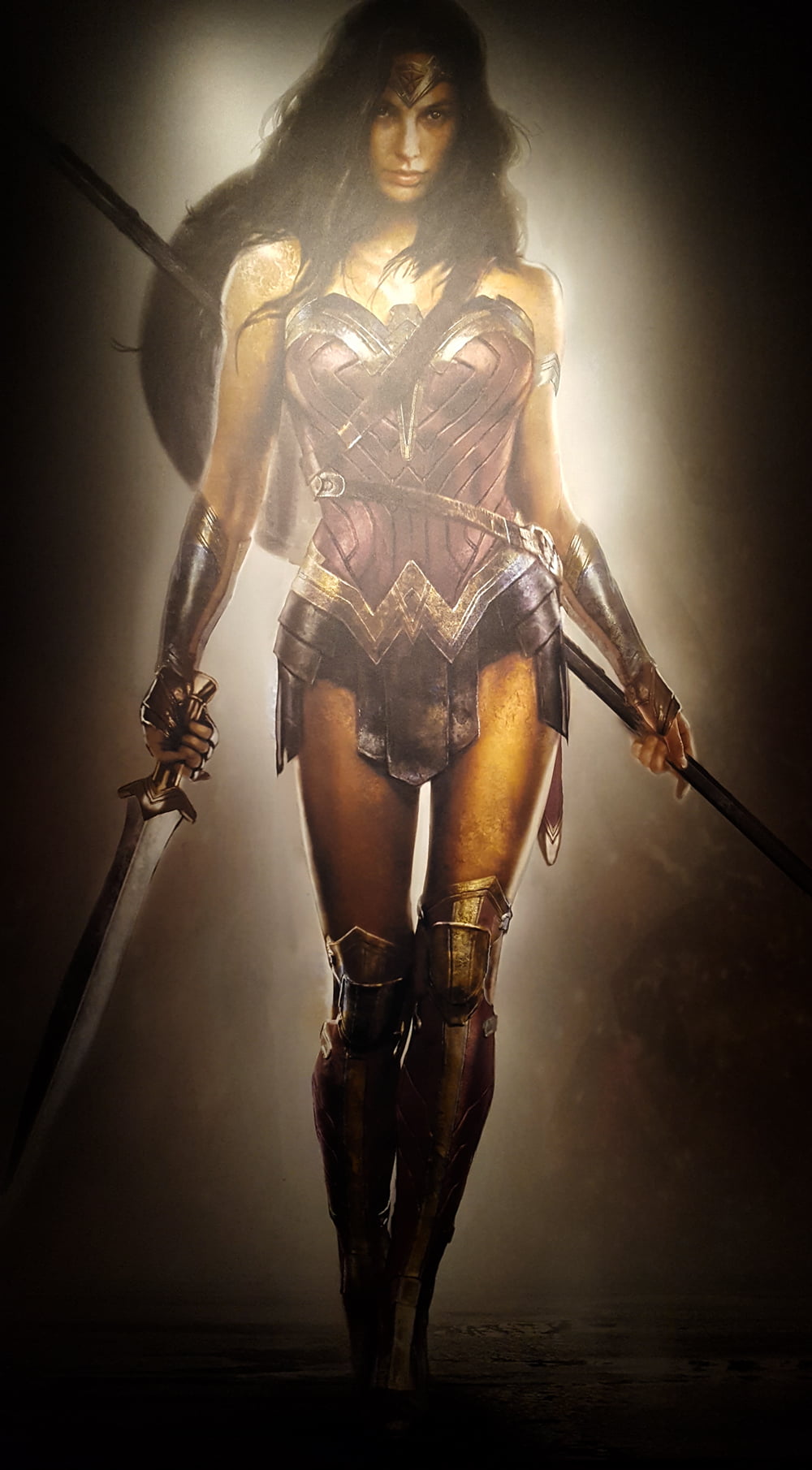 Wonderwoman peinture numérique